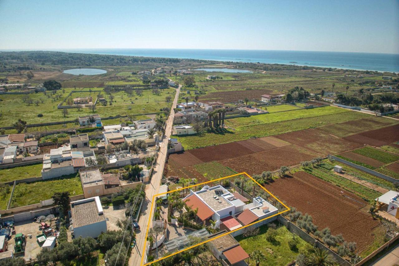 Villetta Climatizzata Mar Torre San Giovanni Exterior foto